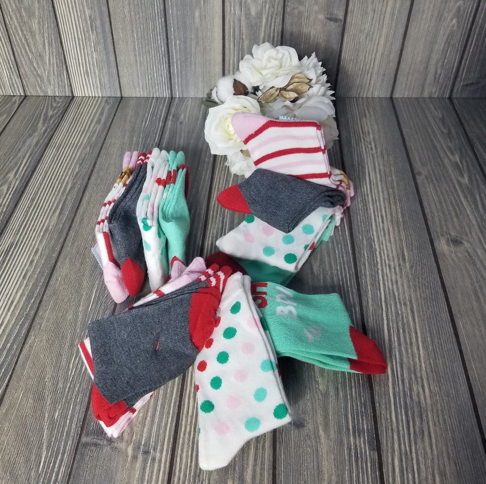 Cat & Jack Socks 12 Pairs 3 Sets of 4 Shine Bright - Picture 7 of 8